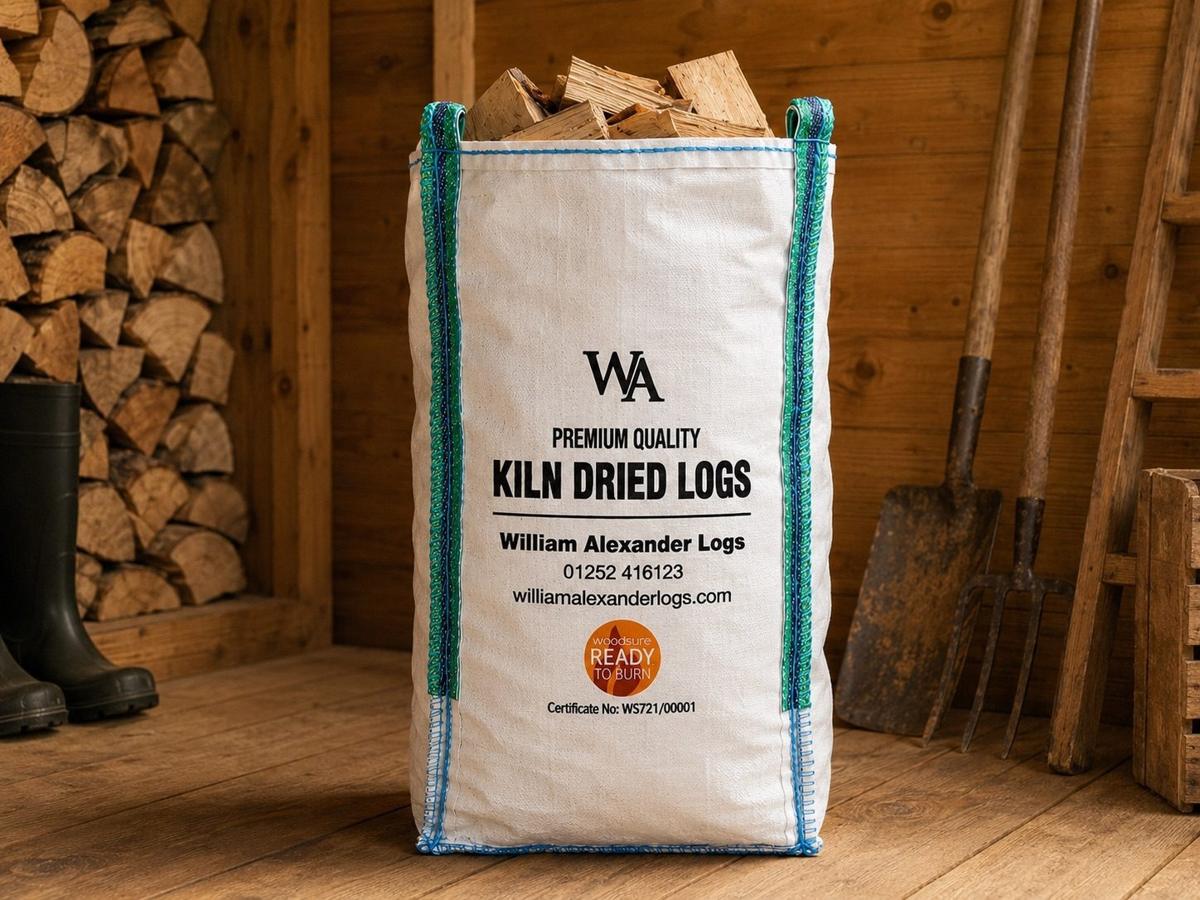 Kiln-Dried Alder Logs